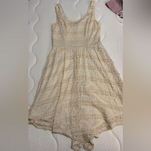 Elegant Lace Strapless Dress